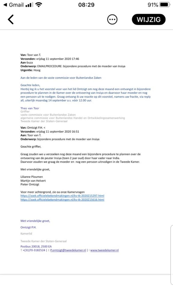MPeters50's tweet photo. Goed nieuws voor ontvoerde #Insya en haar moeder. @PieterOmtzigt heeft zich in de zaak vast gebeten. Hopelijk komt er een meerderheid voor de bijzondere procedure. https://t.co/4ztMePmIXW