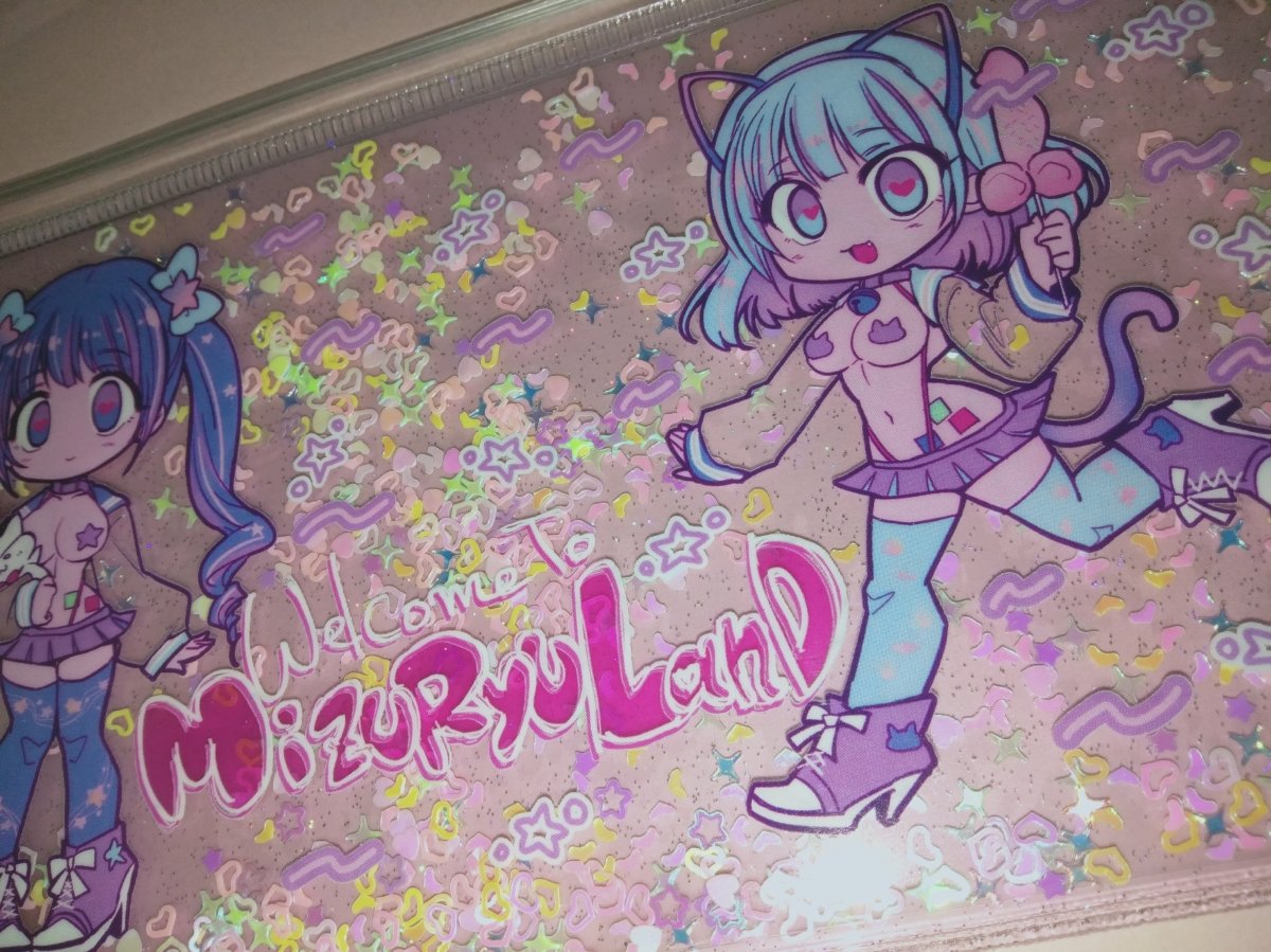 寝る前にお知らせ!マスクポーチが増えました
【ゆめかわMizuryuLandキラキラマスクポーチ】
https://t.co/UBb3Z2ZZQt 