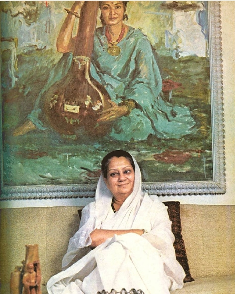GwaliorLiving's tweet photo. Rajmata Vijayaraje Scindia of Gwalior 🙏 https://t.co/gvnYtdTvyV