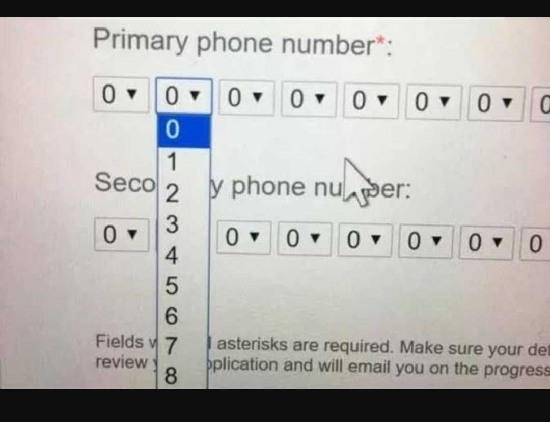 IfNotNaveen's tweet photo. CSM: They're not entering it properly, can we over-engineer the phone number input a bit?

PM: Please hold my beer! https://t.co/ct5UnKdY3Q