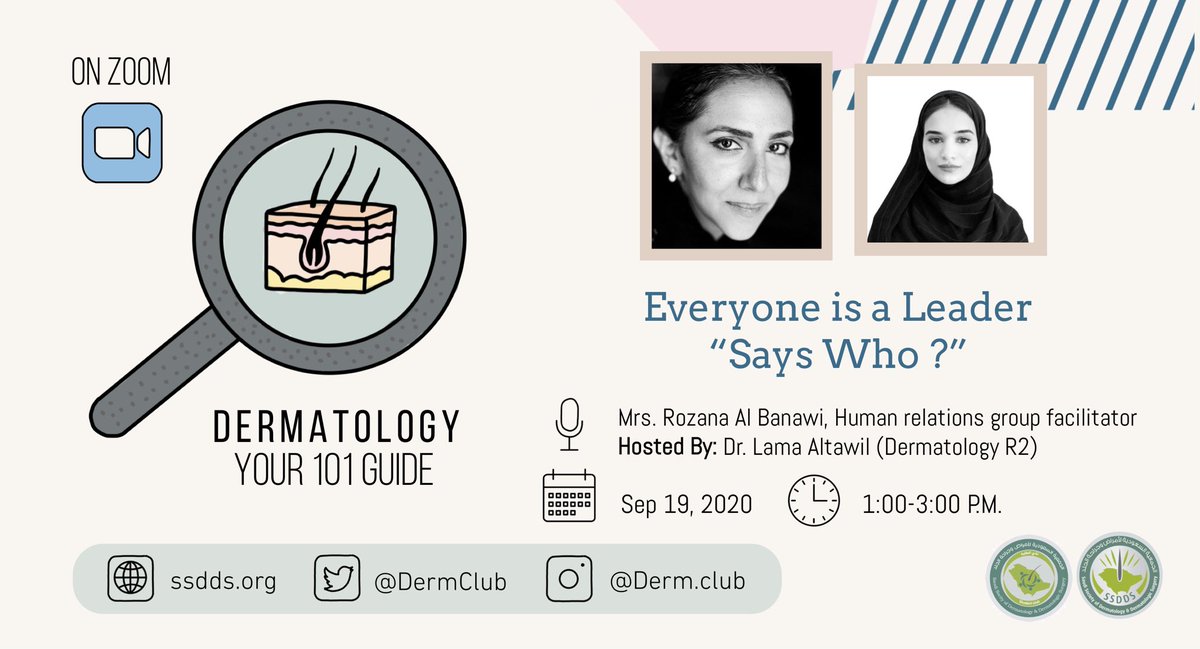 DermClub's tweet photo. It’s time to take initiative and contribute the field you’re most passionate about ❗️
🛑 Sign up for our leadership in the working place and unlock all there is to know :
https://t.co/rXV6uCaNEE
@rozanaalbanawi @Lama_N_altawil
🔶 limited seats 🔶
#DermClub https://t.co/riOq93DhpB
