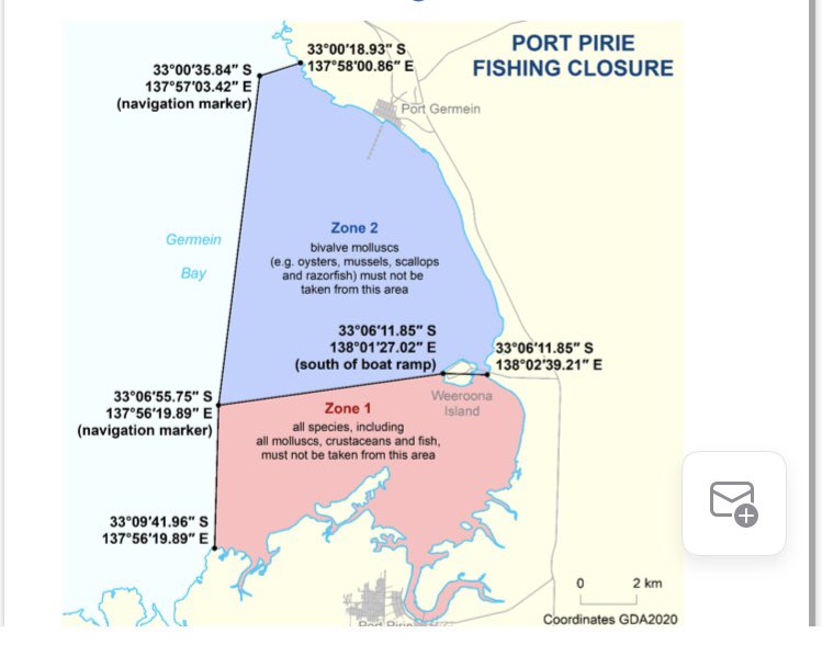 BREAKING: A 12-month-ban on fishing will be implemented from midnight tonight following a <a href="/UniversitySA/">UniSA</a> study into contaminated sediments and <a href="/SAHealth/">SA Health</a> raising its concerns. <a href="/SpencerGulfNN/">Spencer Gulf Nightly News</a>