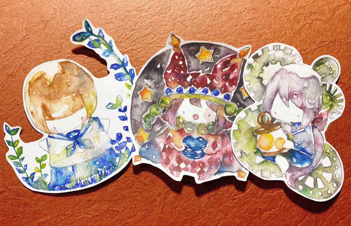 【委託販売のお知らせ】
9月19日~1ヶ月間
創作空間caféアトリエ様
(@cafeatelier2017)にて、こちら水彩作品、原画、グッズの委託をSBOXサイズ内にてお願いしております。
詳細/https://t.co/TZZBeirm10
どうぞよろしくお願い致します!