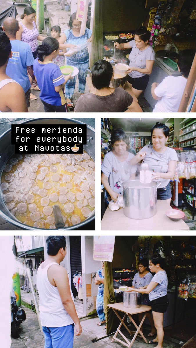 primekatzen's tweet photo. Free merienda for everybody at Navotas🍜 #MasksForACause😷 https://t.co/ha3r3fcvpC