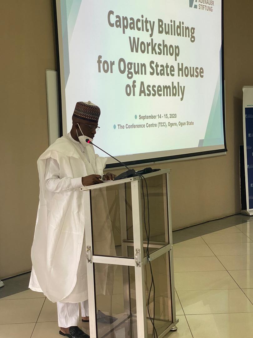 The capacity development of Legislatures across Nigeria is of paramount importance to the leadership of NILDS as evident in the series of capacity building workshops the Institute is undertaking in partnership with <a href="/KASonline/">Adenauer-Stiftung</a>. @DG_NILDS <a href="/DapoAbiodunMON/">Prince Dapo Abiodun</a>