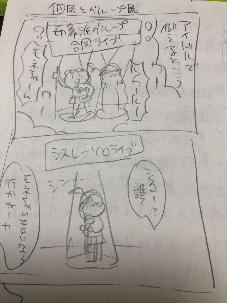 清書するかわからないやつ 展覧会の形態について… 