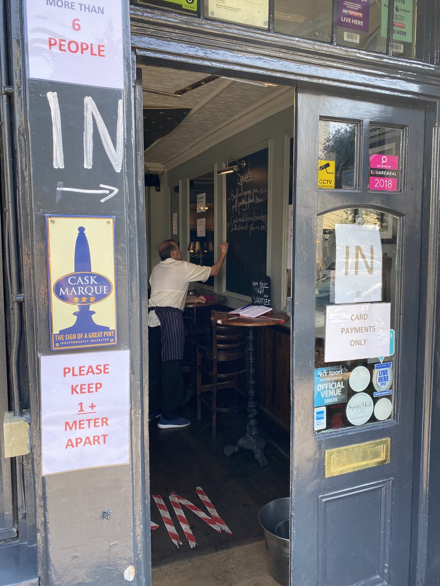 To All Customers : Please continue to follow our Gov guidelines here at The Sydney re Covid precautions. Gatherings of groups of 6 or more will not be permitted from today &amp; we ask kindly that you continue to take note of the signage &amp; staff requests for their &amp; your safety 👍🙏.