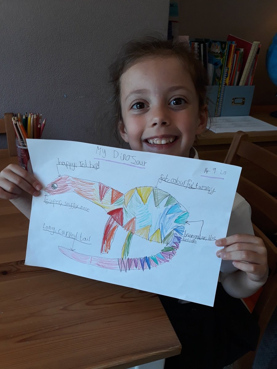 kazh100's tweet photo. @CHPSYR2 Liliana's dinosaur 🦕 She really enjoyed seeing everyone in the lesson this morning 👏🏻 #CHPSY2 #CHPSenglish https://t.co/G5R7cYQ91d