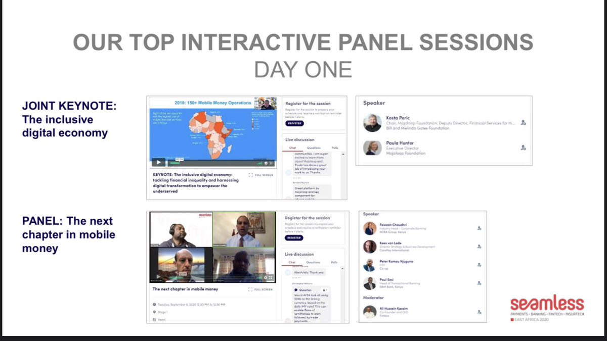 Absolutely stoked that our discussion on the next chapter in mobile money, was one of the top interactive panel sessions of <a href="/SeamlessEA/">Seamless East Africa</a>. Proud to have participated in the event representing <a href="/NCBABankKenya/">NCBA Bank</a> to share my views on the subject. #GoForIt #MobileMoney #Kenya
