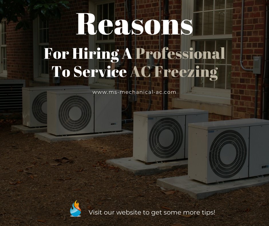When the #AC #freezes during #summer, there is something wrong with the #acunit and it needs #professionalrepair.

Visit bit.ly/3keUuXN!
.
.
.
.
#airconditioner #cooling #hvacservice #cool #airconditioning #blog #follow #like #guide #guides #guideposts #msmechanical
