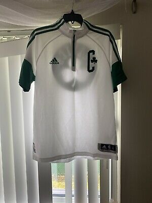 Boston Celtics Adidas Basketball Warm up Shooting Jersey Shirt 