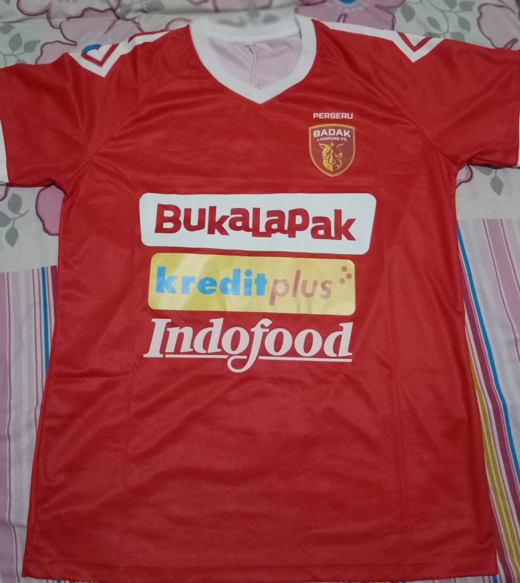 robbymuchtar's tweet photo. Terimakasih @blfcofficial atas hadiahnya...❤️🦏💪
#BadakLampungFC
#BLFC
#LaskarSaburai https://t.co/CUkhDgDnWa