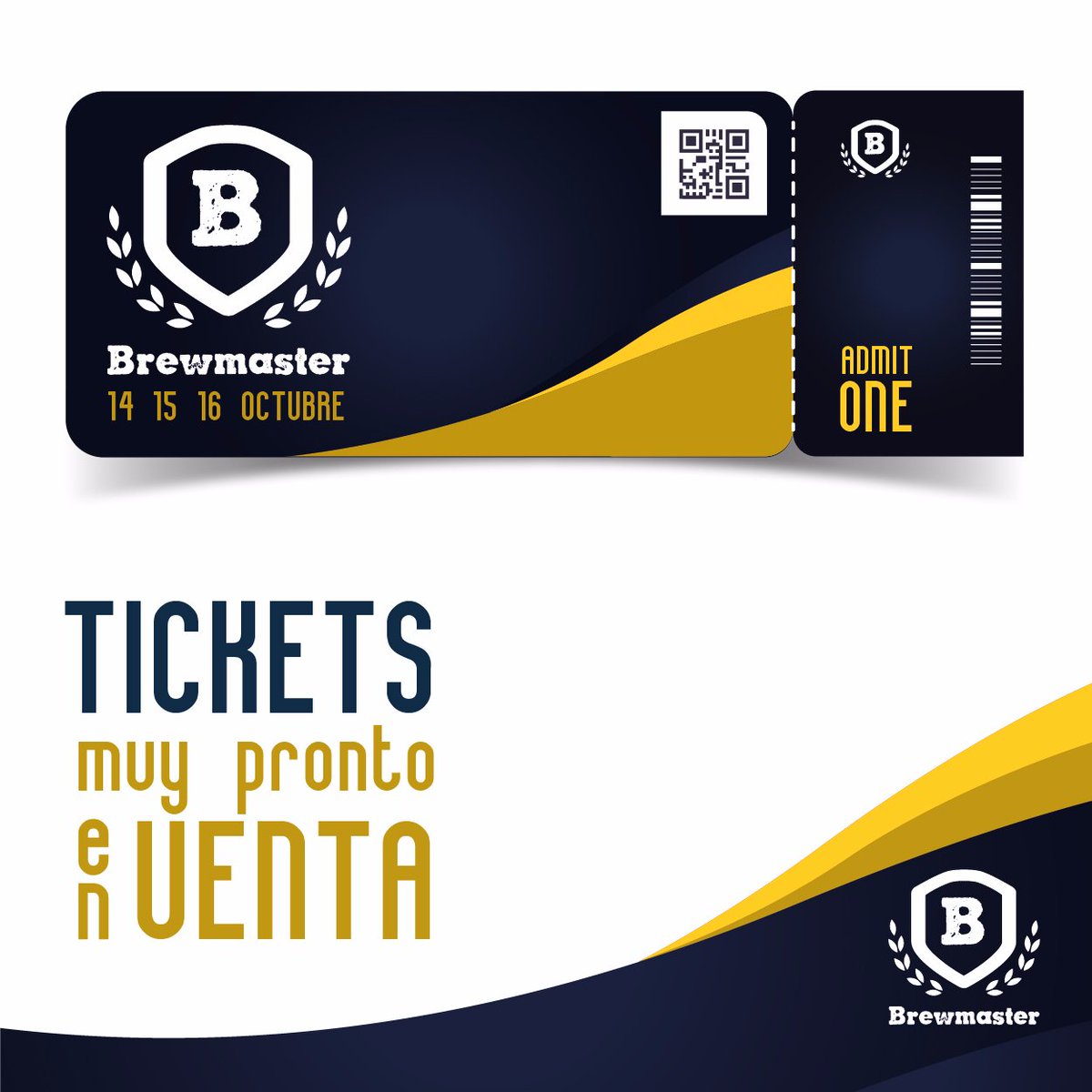 BrewmasterOK's tweet photo. Falta exactamente un mes para #Brewmaster2020 el Congreso d Cerveza Artesanal #BEERtual
En breve, tickets a la venta! 🔖 https://t.co/s13e4MYNqk