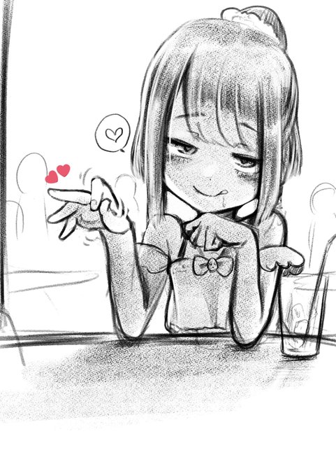 乳首弄りジェスチャー 