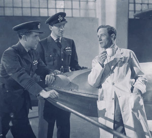 LeslieHoward93's tweet photo. Released #OTD in the UK in 1942, The First of the Few (Spitfire in the US) marked the last on-screen appearance of #LeslieHoward, as real-life aviator R.J. Mitchell, who developed the innovative Spitfire warplane in the 1930s. David Niven and Rosamund John also star. https://t.co/9tJsLGsekO