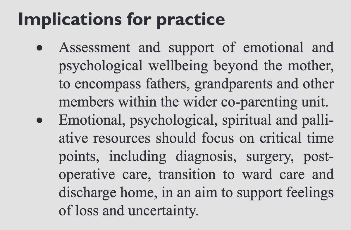 MoonsPhilip's tweet photo. Caregiver experiences of pediatric inpatient cardiac services:  A qualitative systematic review https://t.co/aqfHvcQ2KK

Caring for a child with heart disease triggers/requires: ‘emotional capacity to care’, ‘practicalities of caring’, and ‘the bigger picture of caring’. https://t.co/6QDQiDk02v