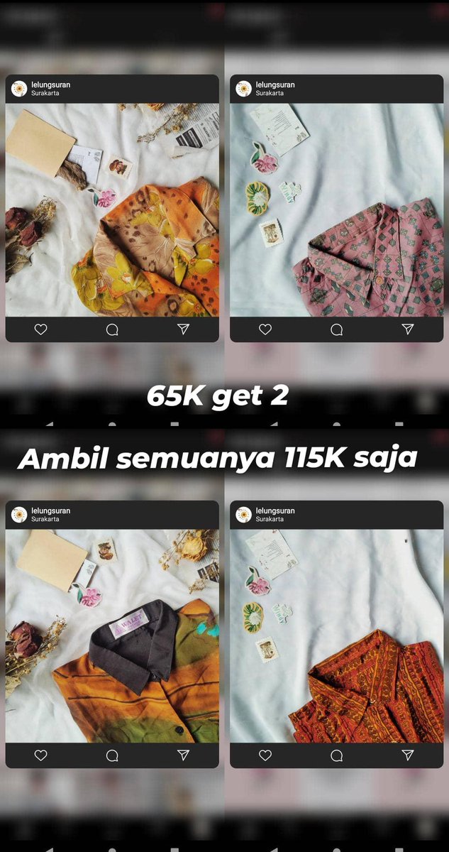 arftri___'s tweet photo. Nih Aku ada kemeja Vintage
.
2 pcs 65K
Mbil semuanya Dapet 115K aja
.
#thriftshop #thrifting #thriftshopsolo #awul #thriftshopsemarang #thriftshopjakarta https://t.co/hYsifDocBz