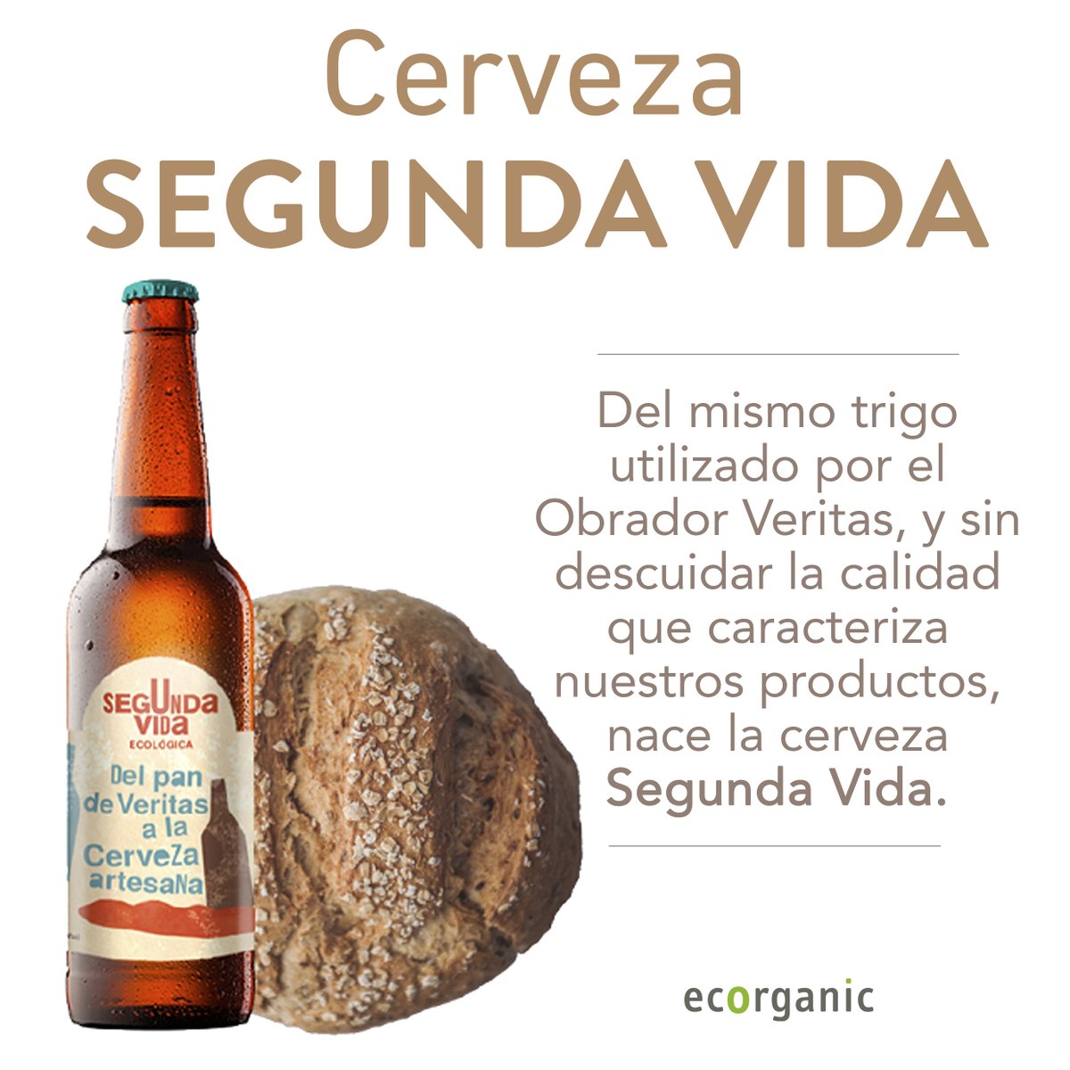 ecorganic_'s tweet photo. CERVEZA SEGUNDA VIDA🍺🥖

Esta cerveza está elaborada a partir del excedente de pan elaborado por el Obrador Veritas, que es convertido en una materia prima de altísima calidad consiguiendo darle una segunda vida.

https://t.co/233LdIzQaz https://t.co/6F1aUPkeTV