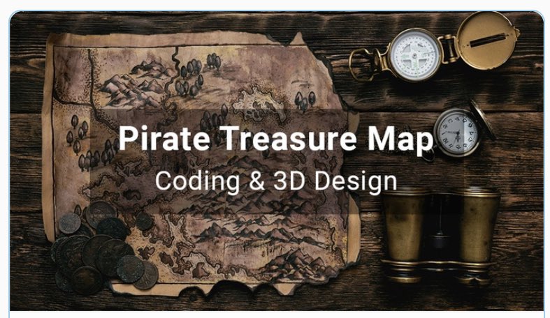 damien_aldridge's tweet photo. Next Monday - Pirate Treasure Program! 

It will include; 
- Map Designs
- Coding
- Building a 3D Environment 

This program is all about having fun with a pirate theme and figuring out clever ways to hide your ‘treasure’ 🏴‍☠️ 

@stempunksau #stempunksau https://t.co/tFa96bqqK8 https://t.co/Z6vIE9IxNt