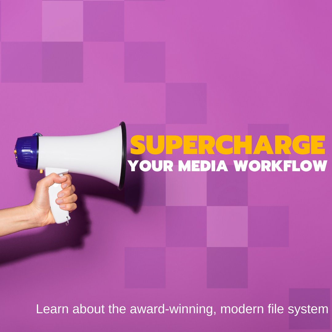 QuantumEMEA's tweet photo. With short deadlines and demanding customers, why let your file system be your bottleneck? Learn about #StorNext and improve your workflow. https://t.co/ONyBgDgqfi https://t.co/LolPGPc6pw
