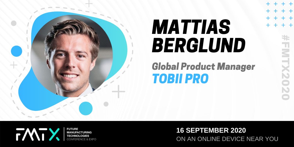 fmtexpo's tweet photo. Introducing Mattias Berglund - Global Product Manager @ Tobii Pro - who will be part of our online #FMTX experience in 2 short days.

For more info or registration, click HERE ▶ https://t.co/7vnIlYd03H https://t.co/W9nj1JzhLP