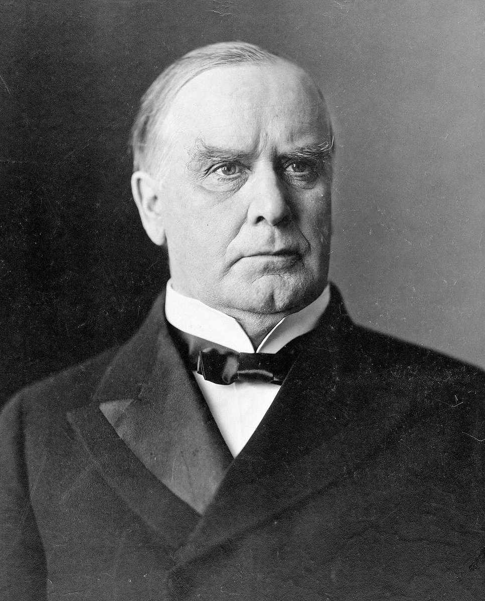 1stephistory's tweet photo. #OTD in 1901, William McKinley died in Buffalo, NY. As a result, Theodore Roosevelt became POTUS.
📷: @librarycongress https://t.co/cKAAFExnLp