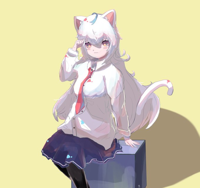 猫女子のtwitterイラスト検索結果