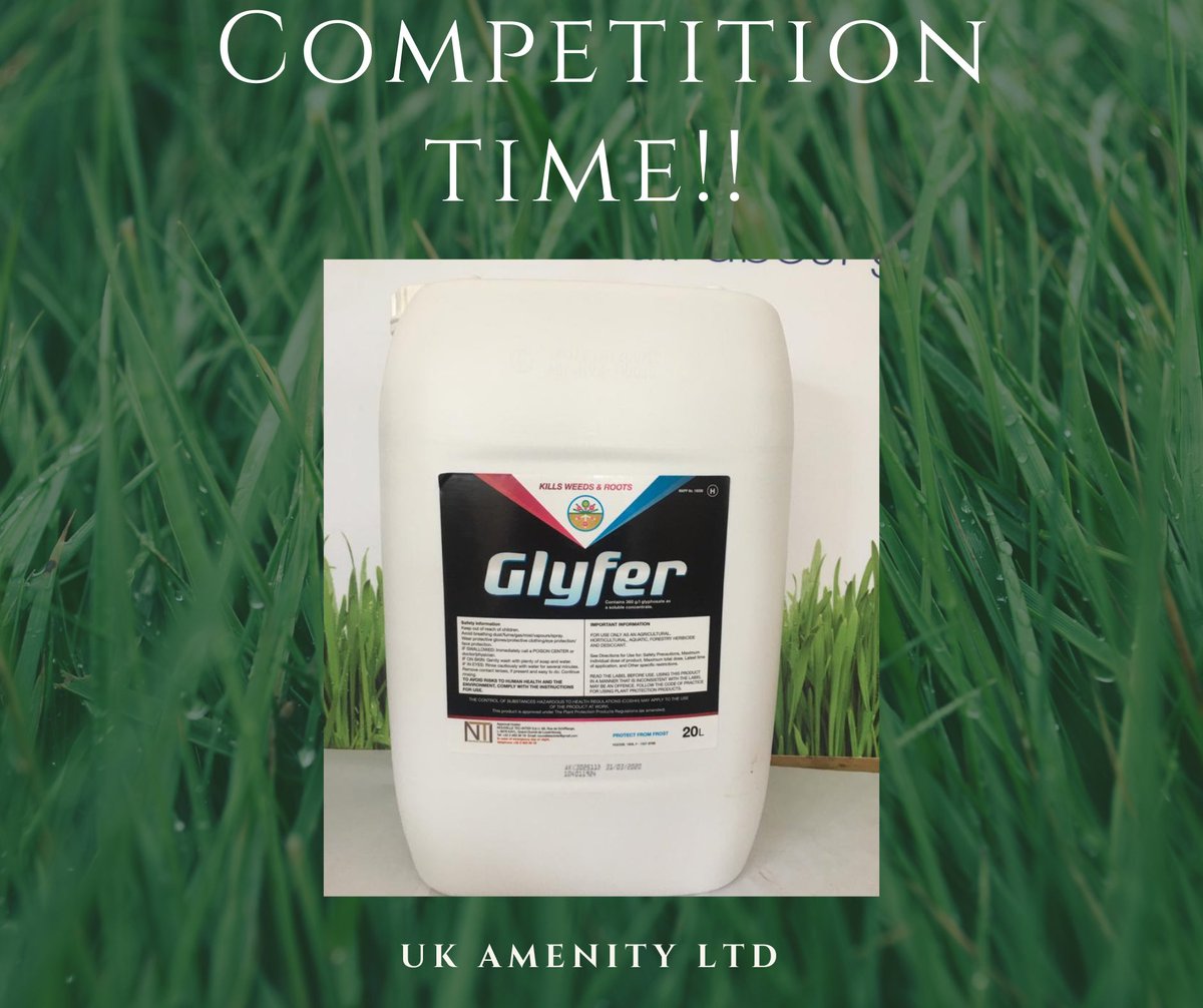 ukamenityltd's tweet photo. Win a 20L glyfer!

1️⃣like this post 
2️⃣tag someone (each tag is an entry) 
3️⃣share on your page for extra entry 

Winner will be announced on the 29th https://t.co/lCAtGxzelX