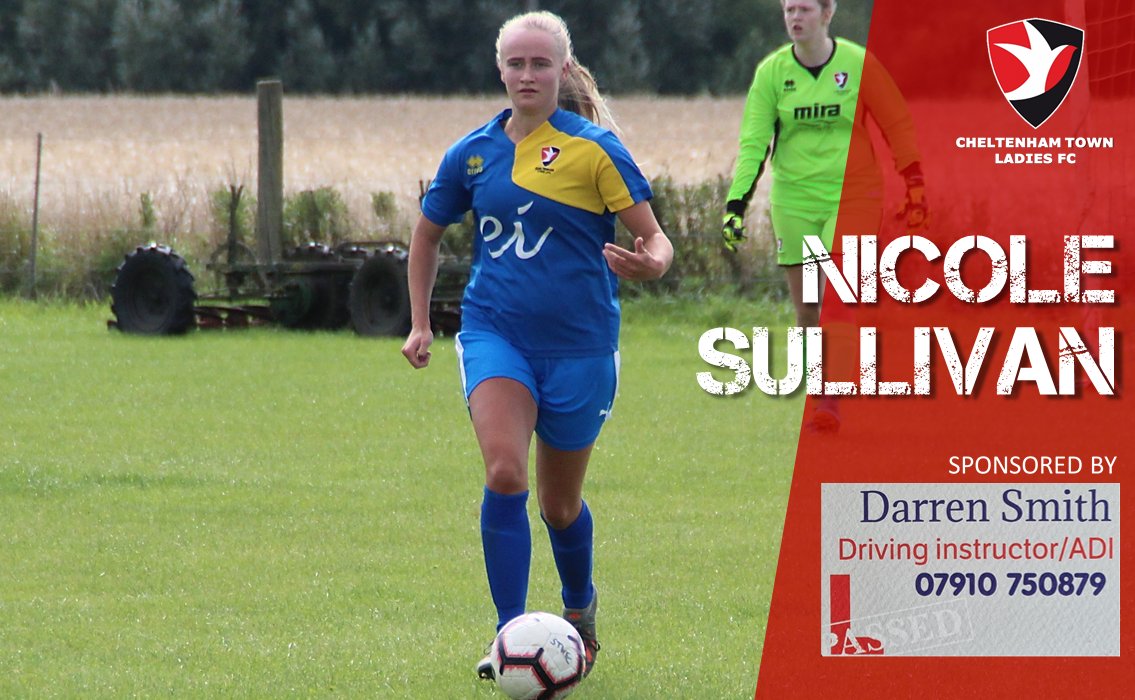 CTWomenFC's tweet photo. SPONSOR | We’re delighted to announce that Darren Smith Driving Instructor will be renewing his sponsorship of versatile defender, Nicole Sullivan for 2020/21!

Don’t wait until tomorrow, start on the road to getting your license today - with Darren Smith ADI! https://t.co/Tvl5xz4VE5