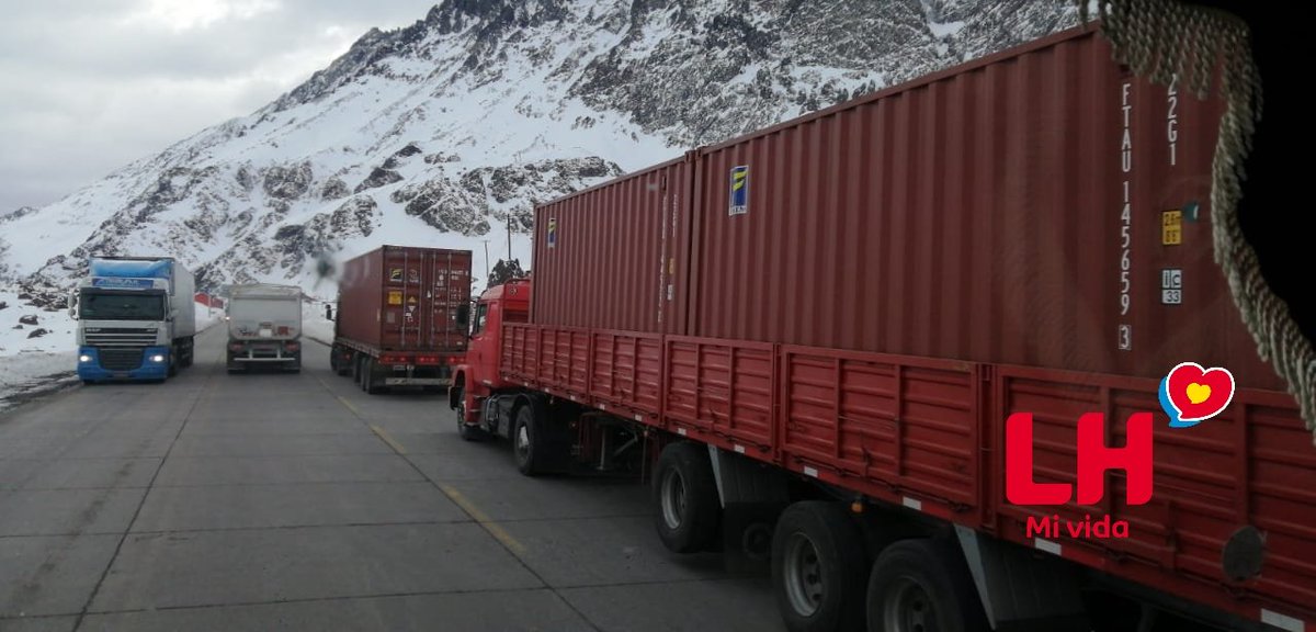 #CómoEstáElPaso #CristoRedentor #LasHeras 🚛 Habilitado 24 hs sólo transporte de carga.🌡️Uspallata -2° | Punta de Vacas -5°| Puente de Inca -7° | Las Cuevas -8° ☀️ Despejado, lunes, martes y mierc. buen tiempo. 🚫 #PasoPehuenche Cerrado desde 28/06