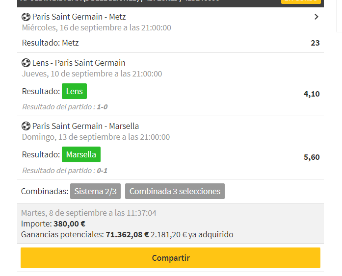 startbet1x2's tweet photo. Con la victoria de @RCLens y @OM_Espanol ganamos 100k y si @FCMetz gana al @PSG_inside ganamos otros 670k todo eso compartido gratis en el Premium, Free y @tipsterchat Muchos seguidores nuestros que ganaran también 6 cifras. Muy duro para las casas. #deMetzdesdechiquitito https://t.co/LY5IQnnlUs