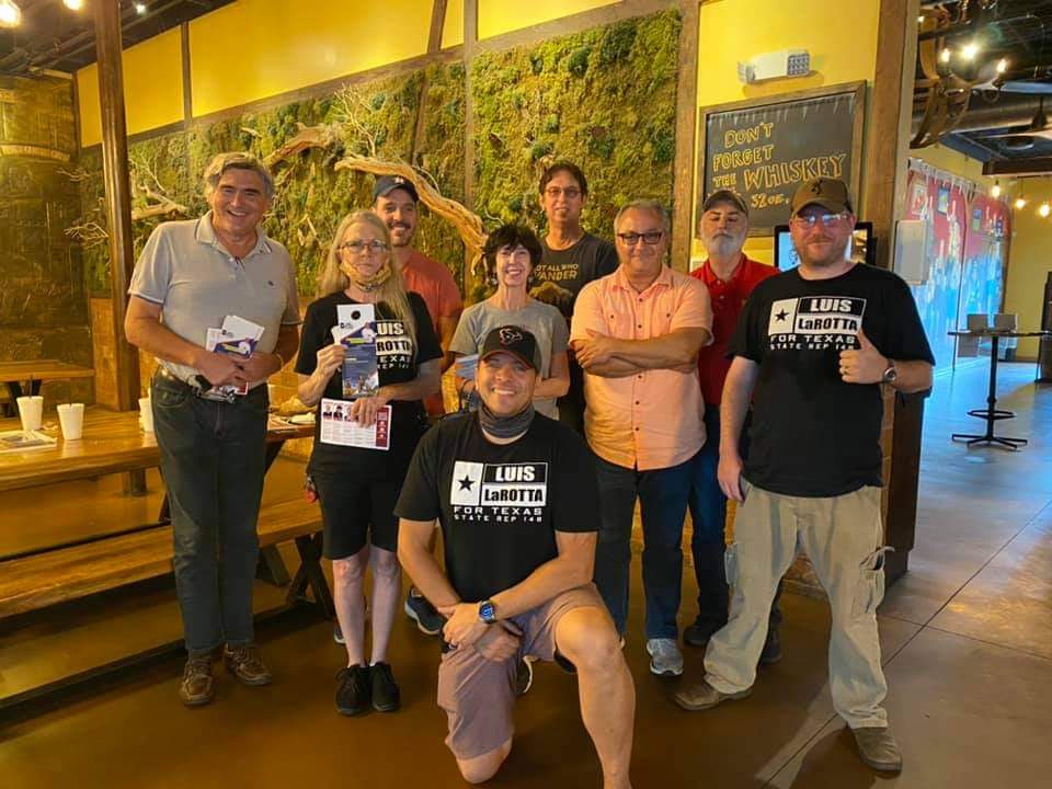 larottafortexas's tweet photo. Thanks to all who joined the #larottafortexas team for our blockwalks this weekend! I’m proud to have so many volunteers that have helped share my vision of a better future for #TX148! https://t.co/PWHdwBytgv