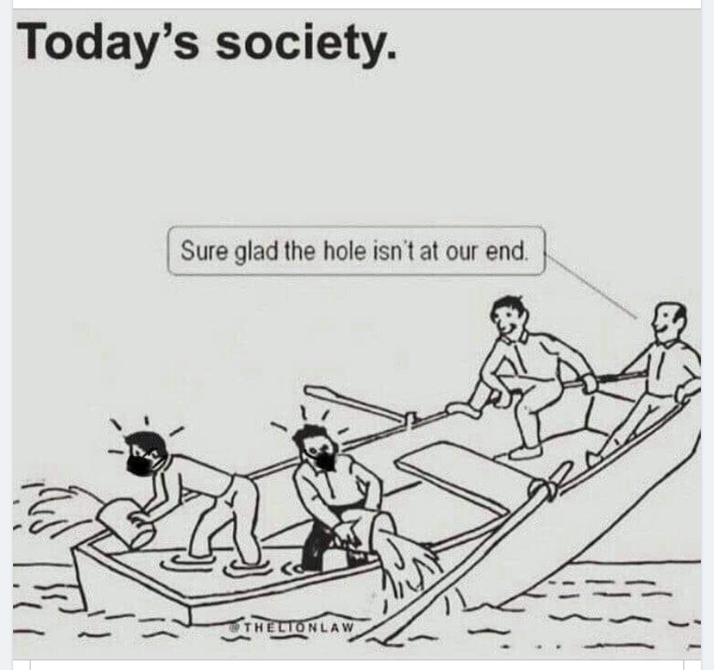 BearManDangero1's tweet photo. The dudes up in the bow, remind me of folks who say they're voting Trump.

#EnoughIsEnough #VoteHimOut2020 https://t.co/5Jnh6Y248F