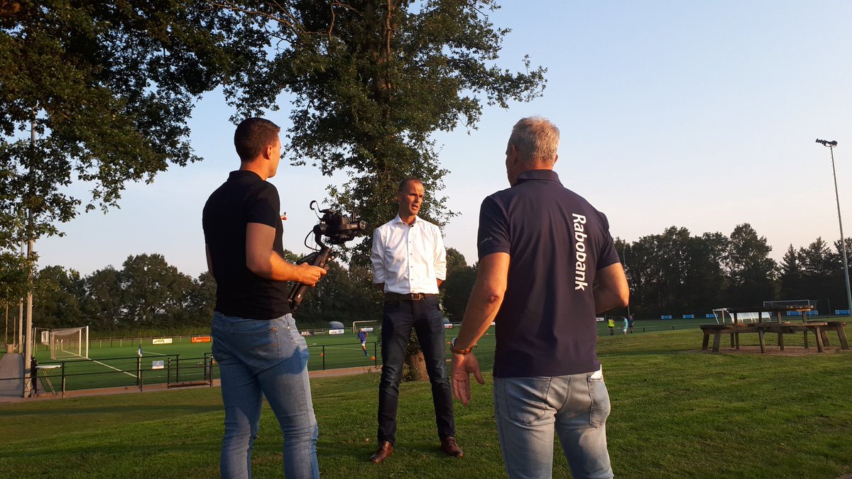 RMeestringa's tweet photo. Opnames voor Rabo ClubSupport bij #vvGorredijk Doet jouw club ook mee? https://t.co/qbxFxlETRA