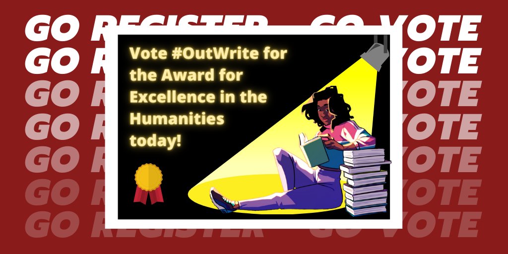 OutWriteDC's tweet photo. Thank you for all the support so far for #OutWrite for the Award of Excellence in the Humanities ❤️ We have until 5pm TODAY to vote for #OutWrite so make it count! ➡️ https://t.co/sG07g48XlT #OutWrite #DCCenter #DC #LGBTQ https://t.co/lK4STeqhQb