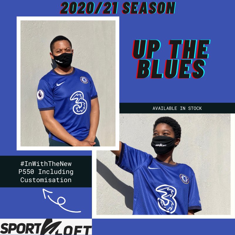 SportsLoftBW's tweet photo. Off to Stanford bridge for tonight’s EPL clash 

We are Here for you +267 🇧🇼
All sizes are available in stock , customization is an option 
DM or call/text/app +267 76098197 to arrange for instant delivery 🚚

#InWithTheNew
#WearSL
#ChelseaFC https://t.co/3c8QMBXUGx