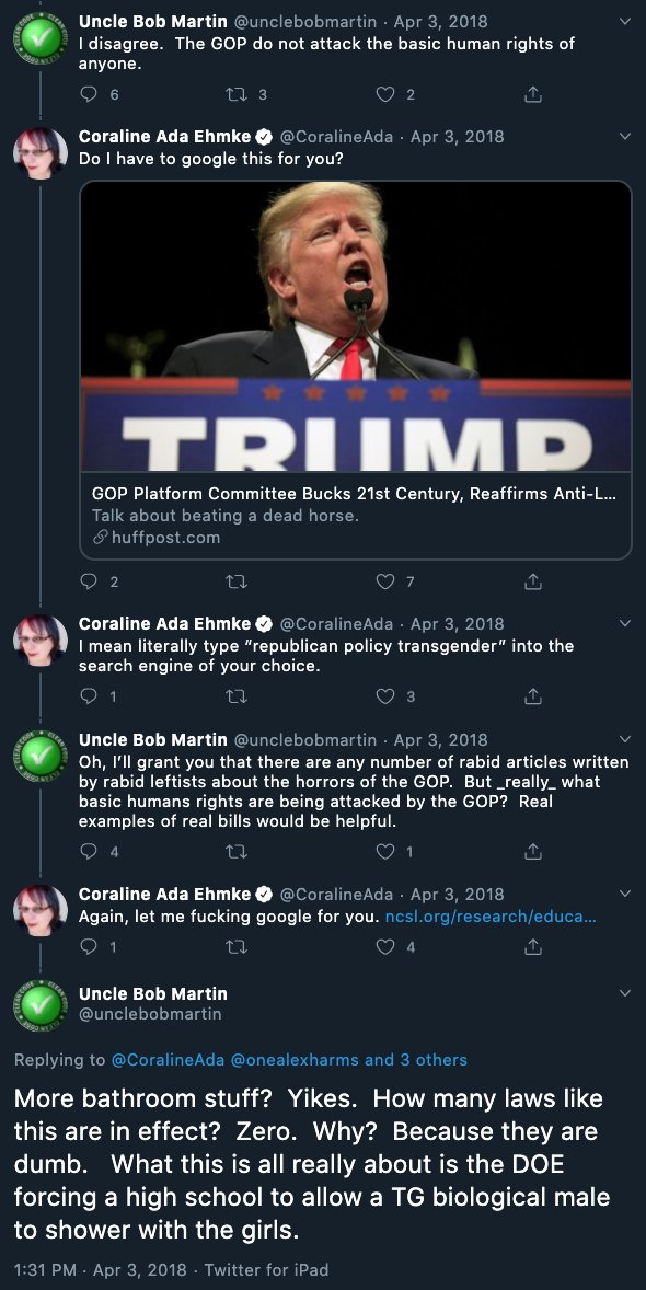 Most of this thread so far has been about raceThere& #39;s so much more(Thank you to the person who sent me this. I missed some of the most vile stuff in my search)