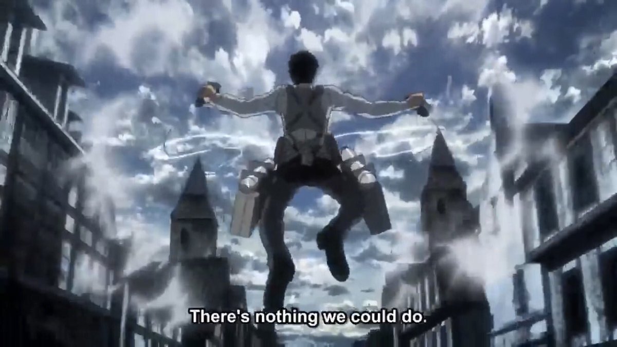 Although Gabi’s character revolves around these themes centrally, many other characters embrace it. Bertholdt & Reiner reach the same understanding. Nobody’s in the wrong or outright evil, that’s just how the world is. It’s just what they had to do.   #AoTali