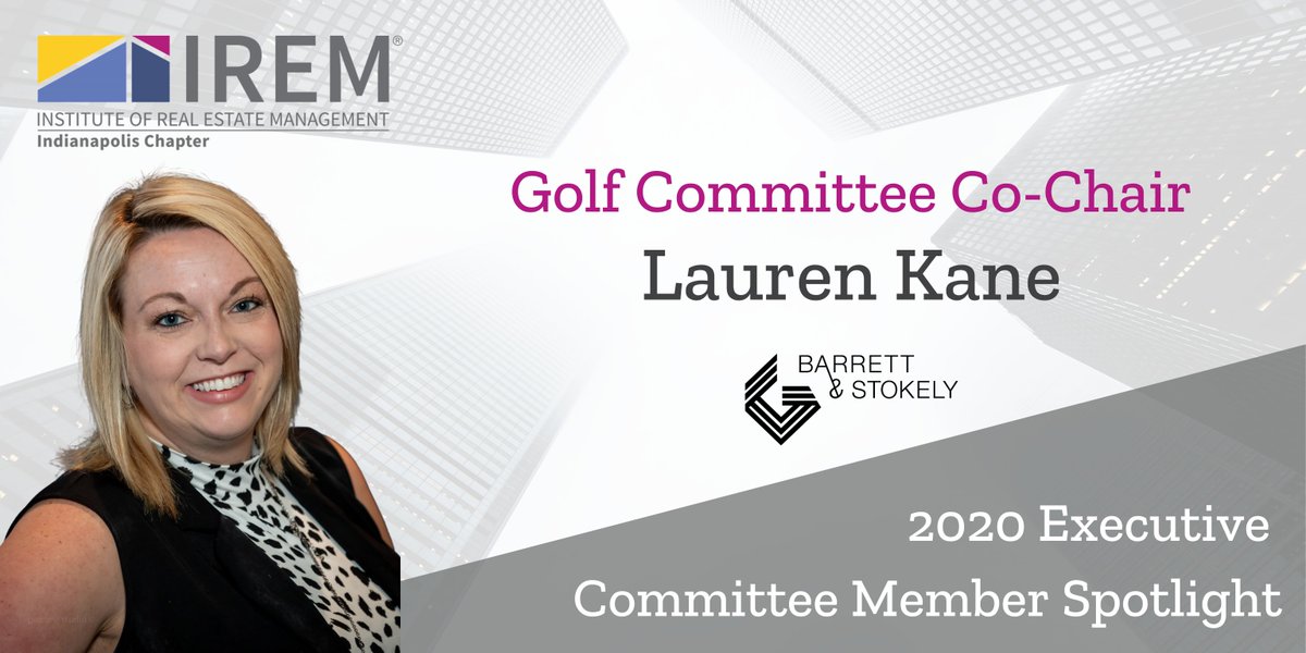 IREMIndy's tweet photo. Executive Committee Member Spotlight: Lauren Kane, Golf Committee Co-Chair
Check out our Facebook page for more information and some fun facts about Lauren! https://t.co/wCMlJPEXbX
#IREMIndy #IREM #IREMForward https://t.co/dLRLh4auRH