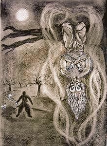 He was required to remove a corpse from a treetop and carry it on his shoulder in silence. The king found the corpse but as he started lifting it, he realised that it was possessed by a Ghost (Betaal). Everytime the king talked, Betaal jumped back on the tree.