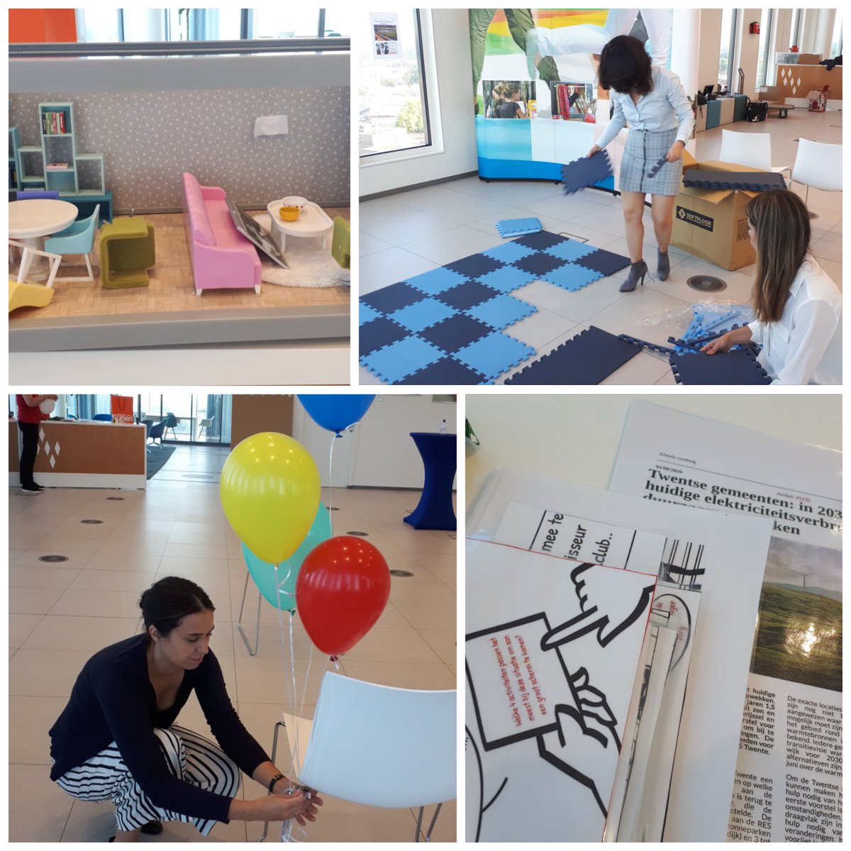 Vanddag de escape room rondom participatie voor het eerst gedraaid. Leuk en leerzaam! #wijkenaanpak #participatie #seriousgame #ritselmanagement