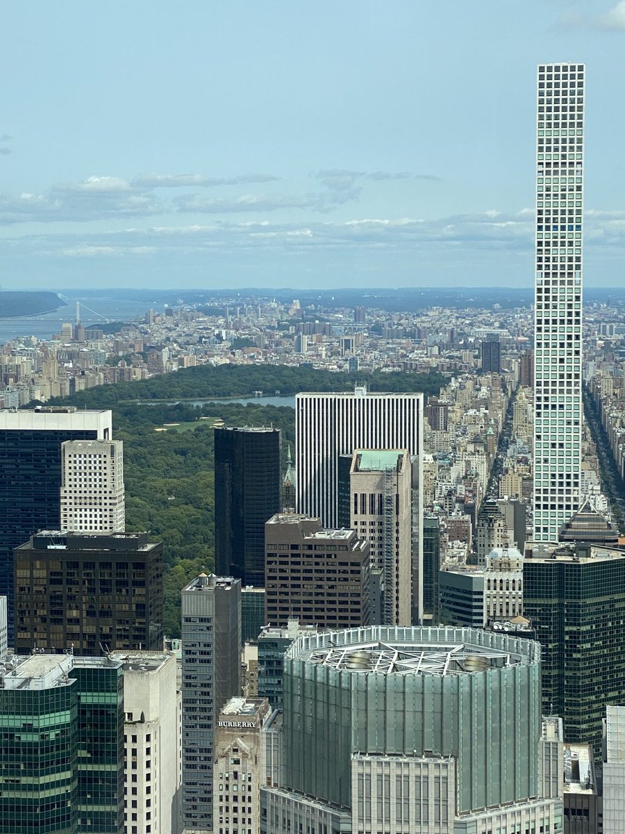 BrianSWaterman's tweet photo. @one_vanderbilt ribbon cutting. Congrats @SLGreen well done! Views aren’t bad either. #cre #teamNKF https://t.co/WRFVSbCODw