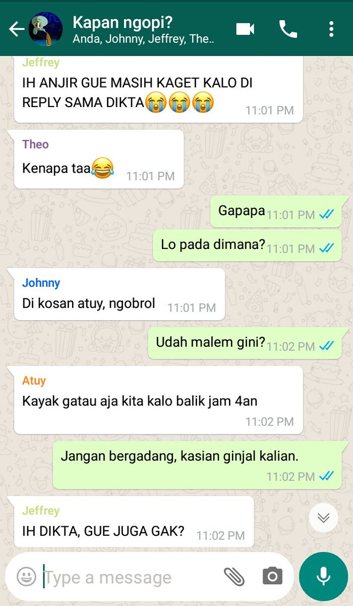 Kejeffreyan's tweet photo. Kumpul kita besok malem https://t.co/tFn8QgxHGM