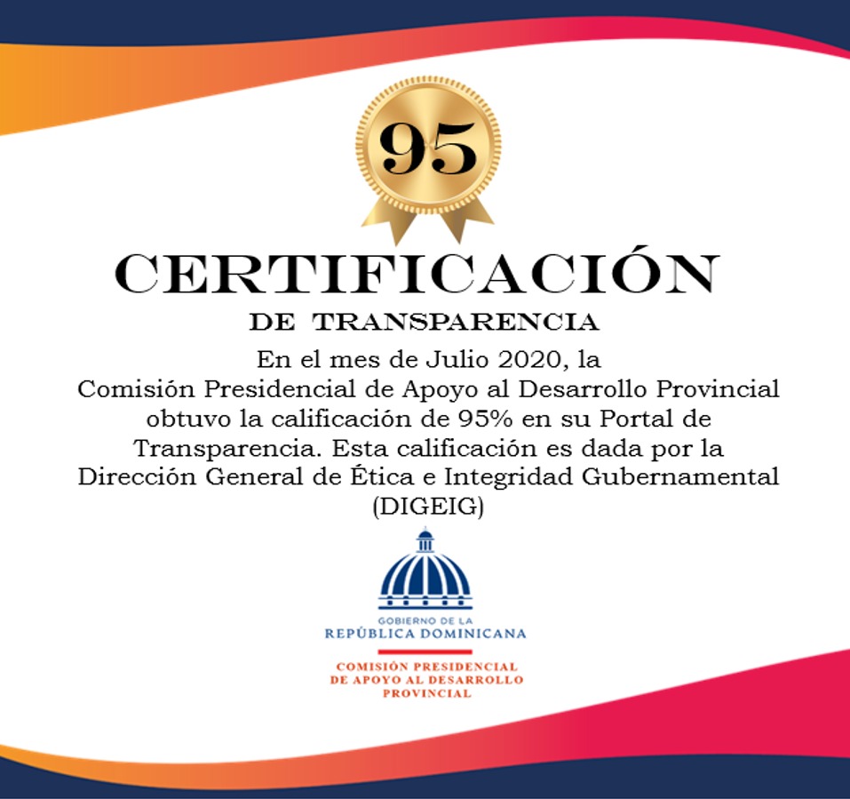 desarrolloproRD's tweet photo. La @cpadprd obtuvo una excelente calificación en su Sub-Portal de Transparencia, evaluado por la Dirección General de Ética e Integridad Gubernamental. @digeigrdo
¡Enhorabuena!
#CPADPRD
#Transparencia
#capacitación
#Integridad
#Ética https://t.co/hDCoBF0LMz