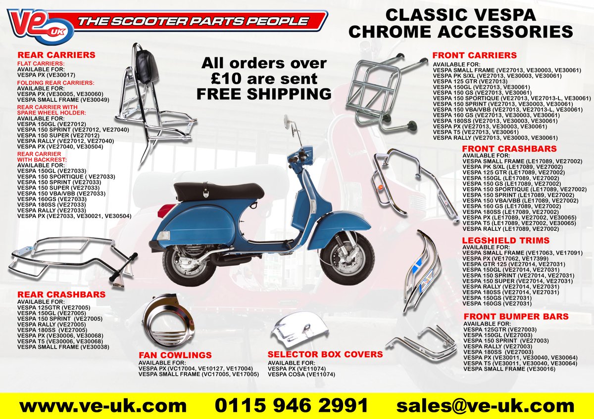 Lambretta Parts Leicester - Shop With Afterpay On Eligible Items.
