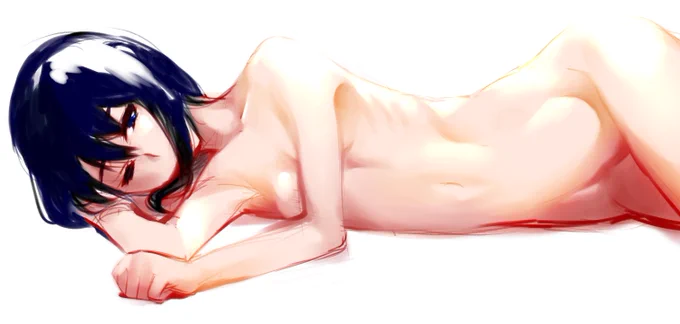 む 