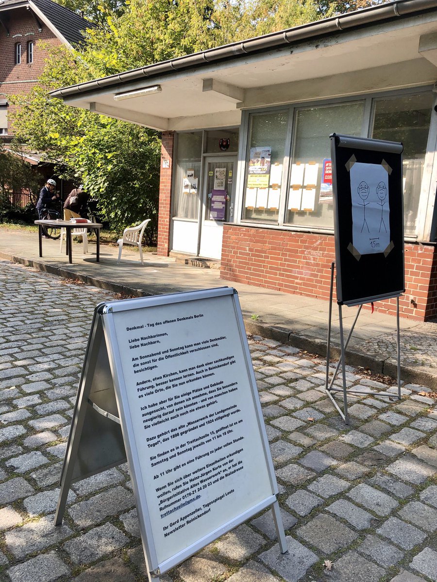 HeimatNeue's tweet photo. Online #Rundgang & #Führung.en über das Gelände👇
https://t.co/dLDr4ybn6w
#AltesWasserwerkTegel
#Trettachzeile #Berlin #Tegel #Borsigwalde #TdoDM #TagDesOffenenDenkmals
#b1209 #b1309
Viele Besucher, Anwohner, Nachbarn & Prominente u.a. #JoachimHermannLuger sind solidarisch ✊🏽🏘✊ https://t.co/hVFAUZZy9Q