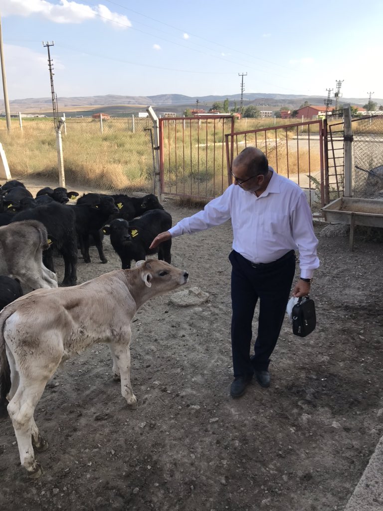 Rektör Yardımcımız Sayın Prof. Dr. Yılmaz Yalçın hocamız çiftliğimizi ziyaret ederek incelemelerde bulundular. Kendilerine teşekkür ederiz. <a href="/Yilmazyalcin48/">Yılmaz Yalçın</a> <a href="/trncvlk/">Prof. Dr. Turan Civelek</a> <a href="/kocatepeuniv/">Afyon Kocatepe Üniversitesi</a>