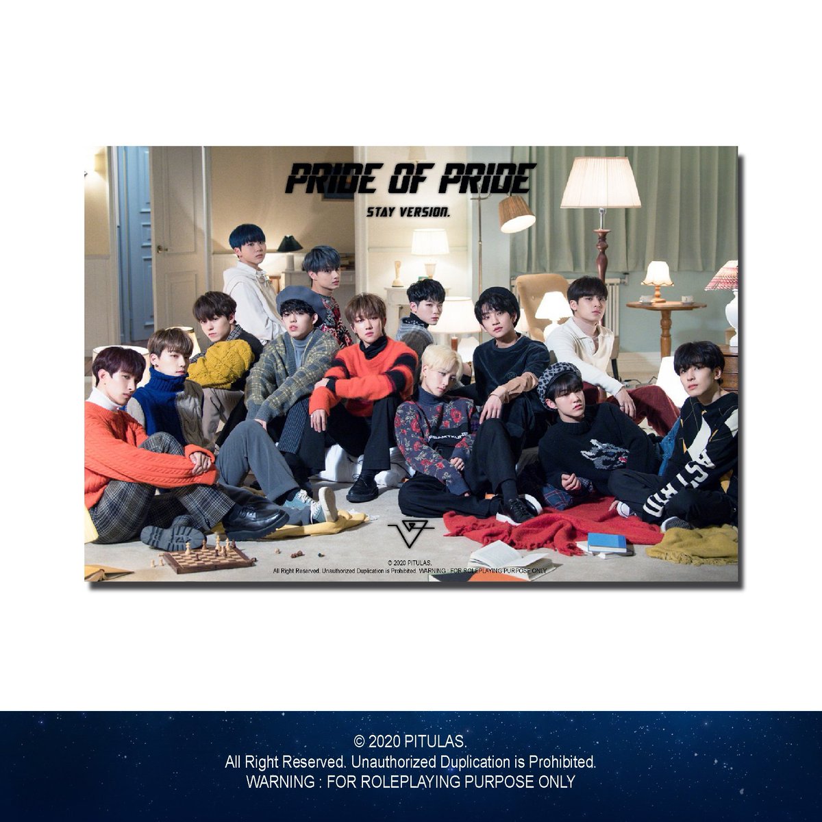 pitulashop's tweet photo. @YEDAMabl 

Knock-knock, hello. Your PITULAS - PRIDE OF PRIDE album is here.

1 pc STAY version album with poster.

ALBUM DETAIL
Photobook:
(https://t.co/ojuQa3f9ki)
Random Photocard:
(https://t.co/CDWORSmA4q)
Random Postcard:
(https://t.co/J5tjpt7Tsk)

#PITULASxTukuTuku https://t.co/9JIr74Y7pg