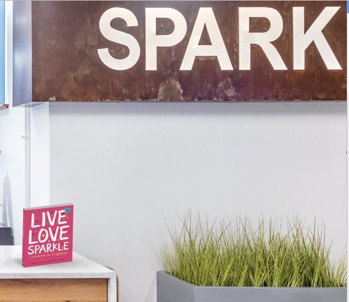 Starting off this week with a #SparkSpotlight! Check out member <a href="/duopress/">duopress</a>' recently published book full of #inspirational stickers &amp; original #illustrations. We might be biased but we❤️ the title #SparkBmore #Sparkle ✨
